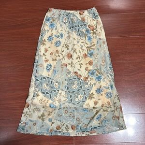 Floral Midi Skirt
